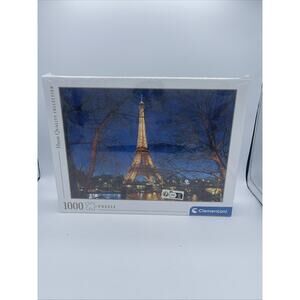 Clementoni Paris Eiffel‎ Tower 1,000 Piece Jigsaw Puzzle FACTORY SEALED BOX